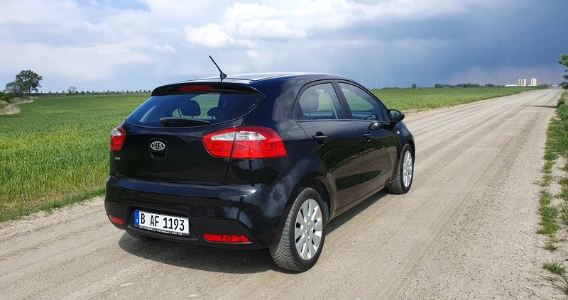 Kia Rio cena 23999 przebieg: 149850, rok produkcji 2012 z Trzciel małe 466